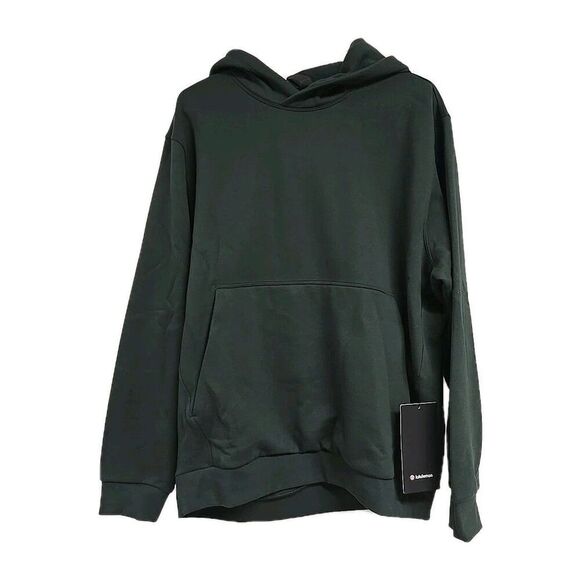 Lululemon Steady State Pullover Hoodie Sweatshirt LGYG Green Men's Size M - Picture 1 of 9